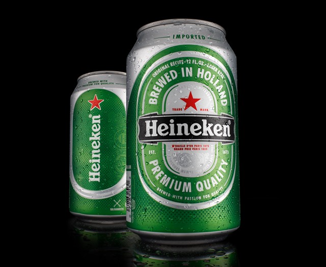 Heineken lanza nueva lata con relieve