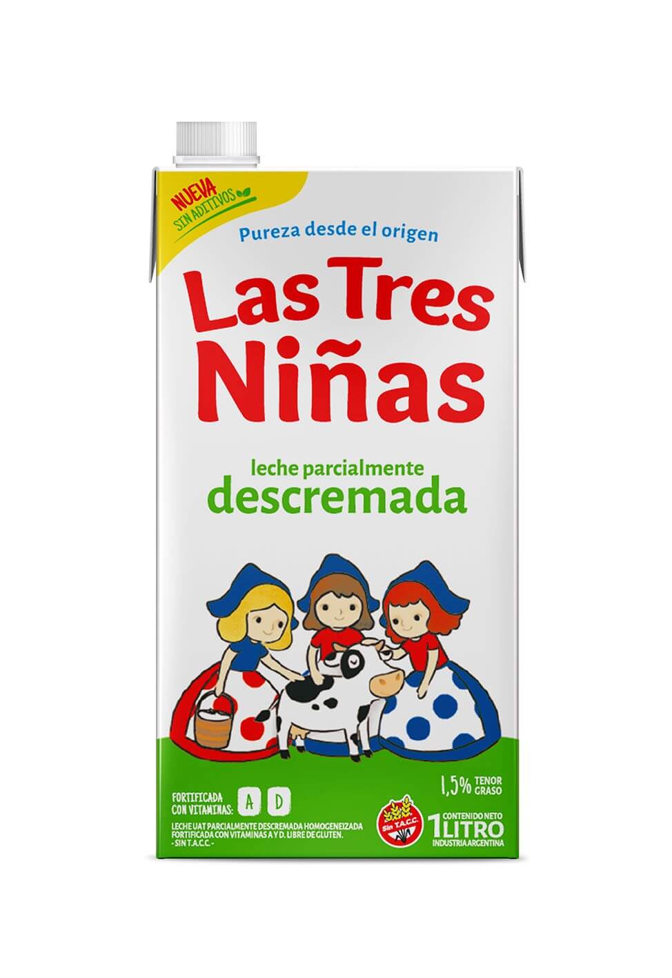 Leche las tres niñas regresa renovada
