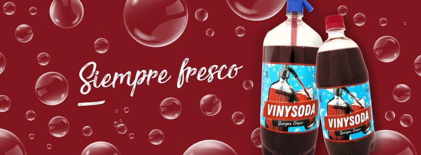 Vino con soda siempre fresco