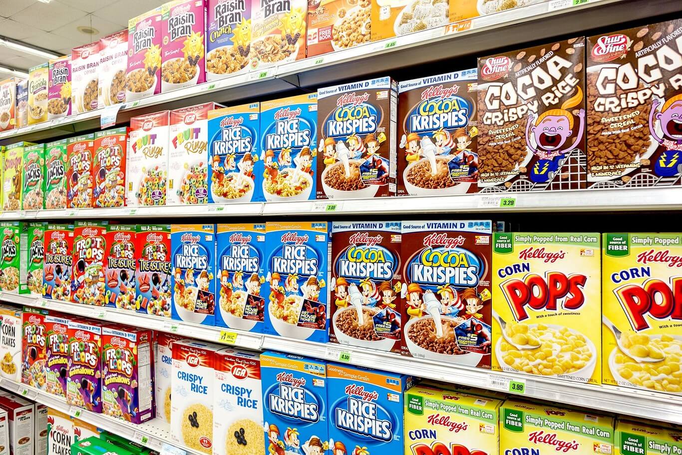 Etiquetado con sello de advertencia desaparece personajes