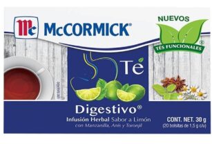 McCormick lanza línea de tés funcionales