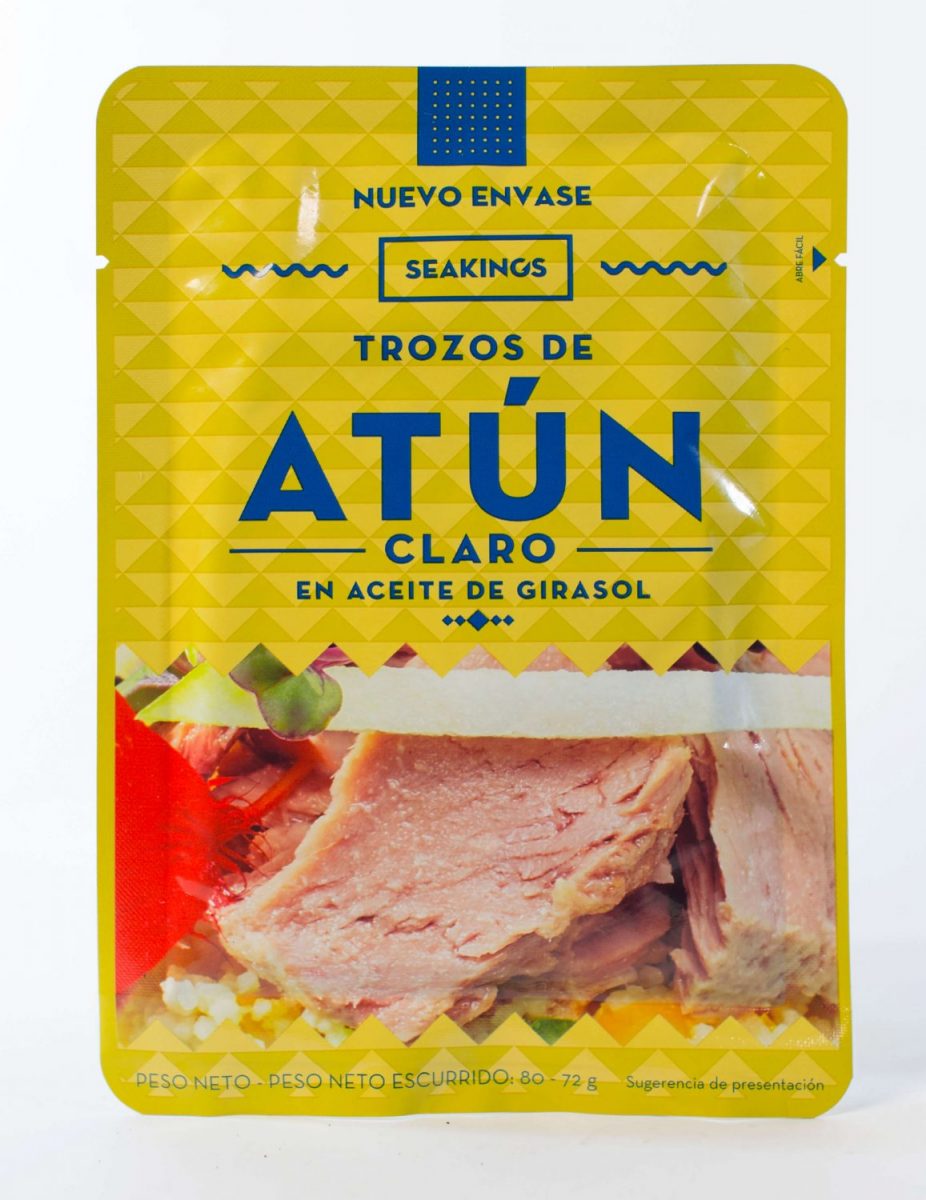 Seakings lanza atún en empaque pouch