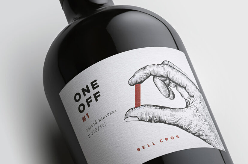 Las etiquetas de un vino deben llamar la atención del consumidor y lograr que le apetezca probarlo. Celler Bell Cros destaca el minimalismo.