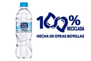 Las botellas de plástico recicladas, utilizadas para la fabricación de otras botellas, son una estrategia para un mundo sin residuos.