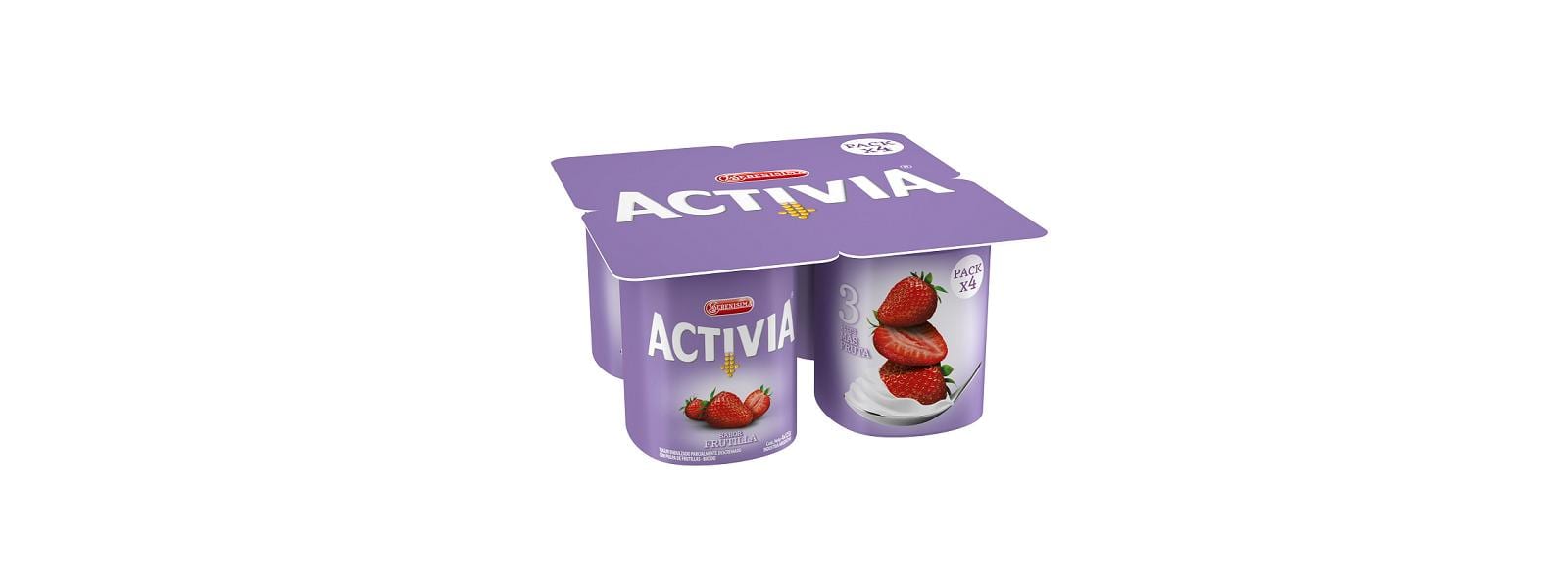 Activia refresca imagen con nuevo color