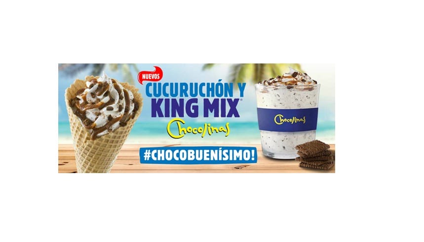 Cremas heladas de Chocolinas