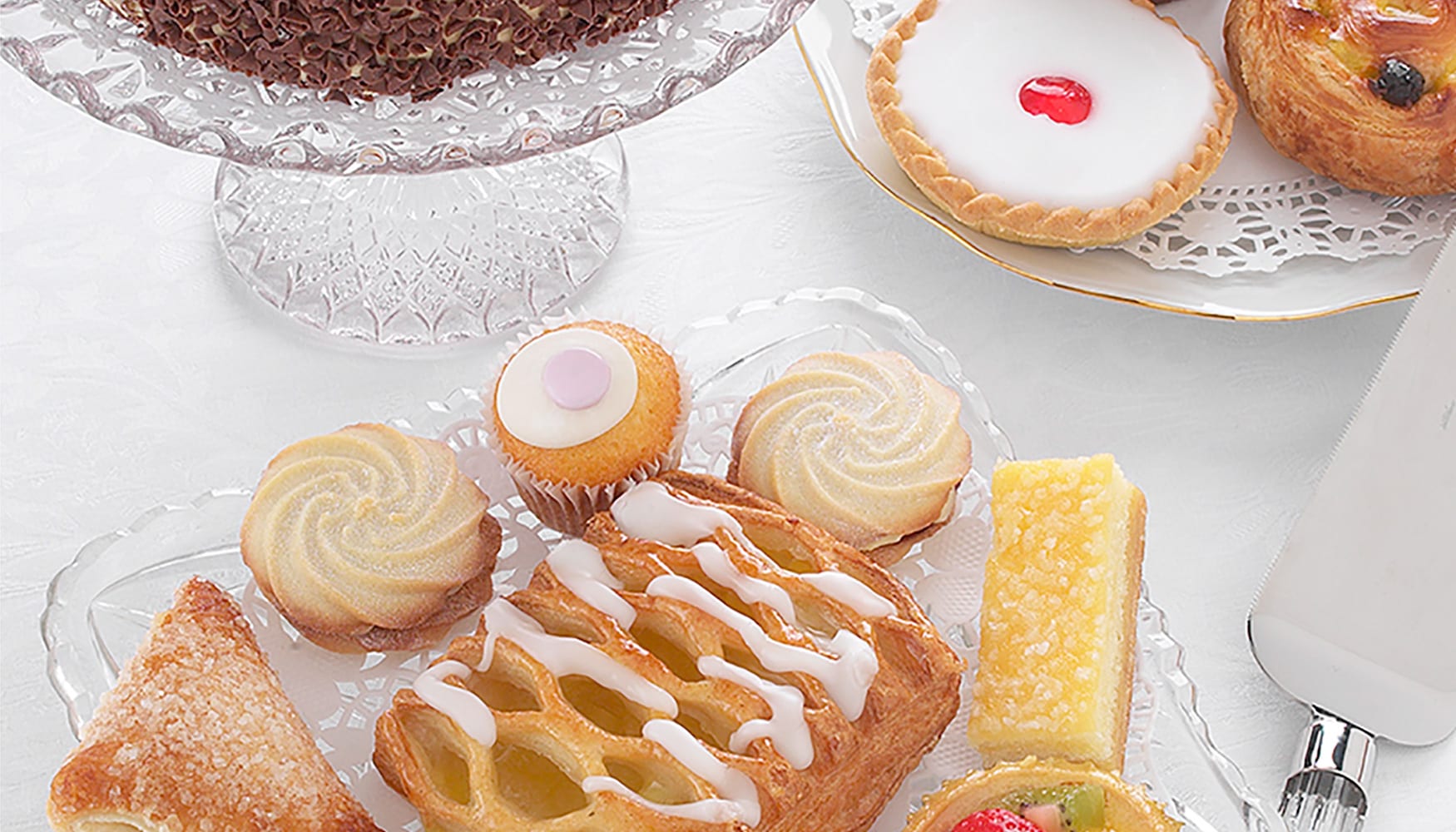 Envases para pastelería con cierre fácil