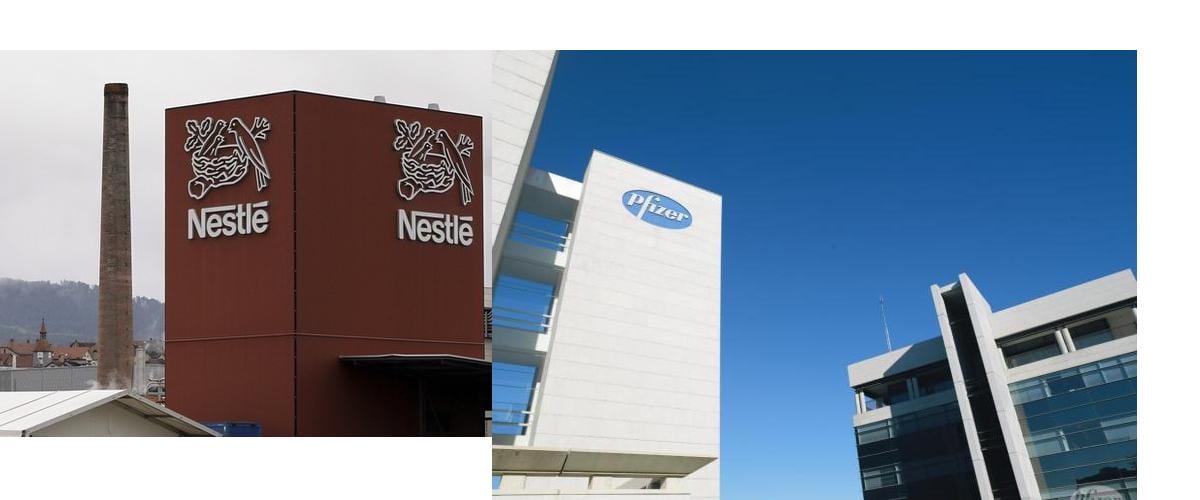 Nestlé compra Pfizer Nutrition por 11.850 mdd