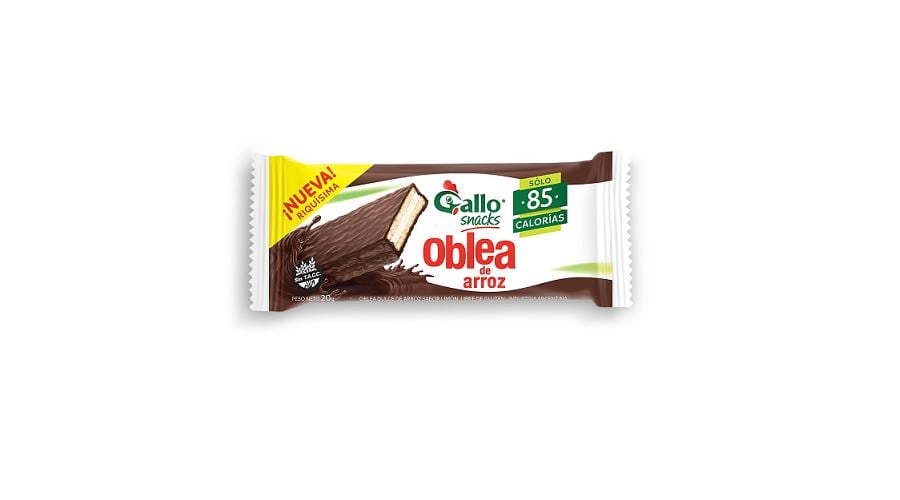Gallo Snacks presenta su nueva oblea de arroz light