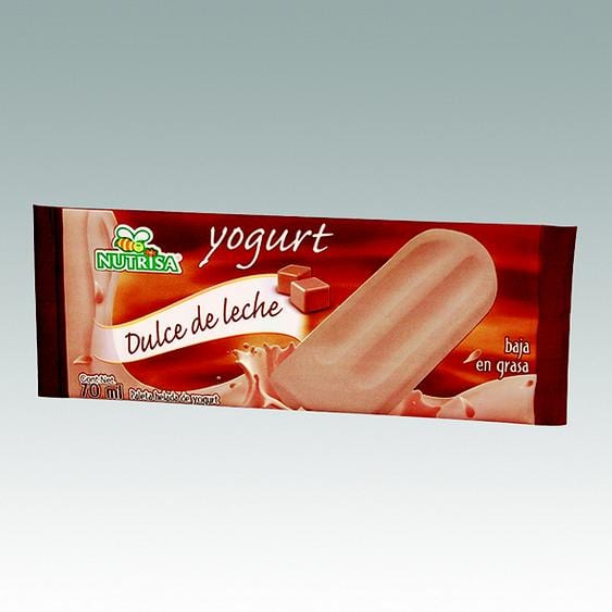 Paleta Nutrisa con sabor Dulce de Leche