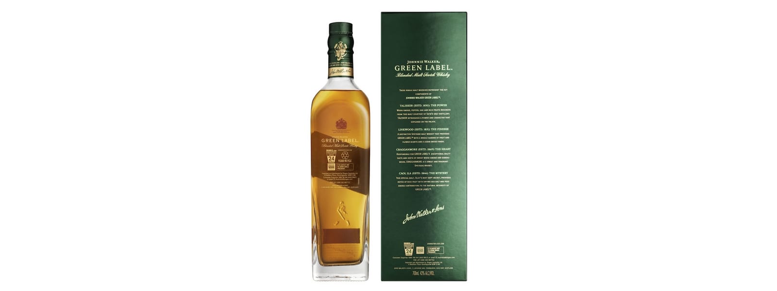 Regresa Johnnie Walker Green Label