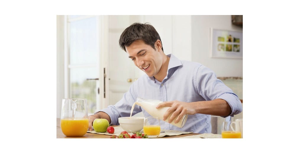 Se consume leche al inicio y al final del día