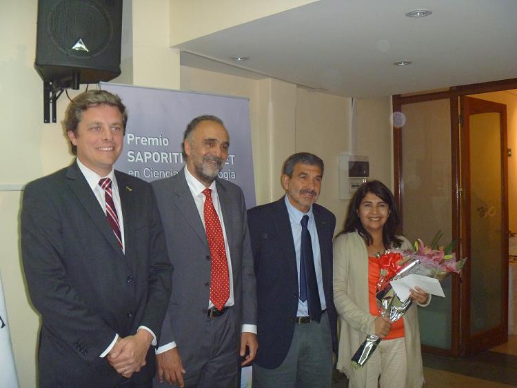Se entrega el premio Saporiti-CONICET