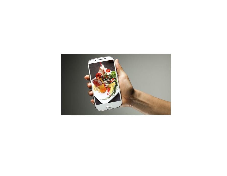 Tecnología móvil para crear alimentos
