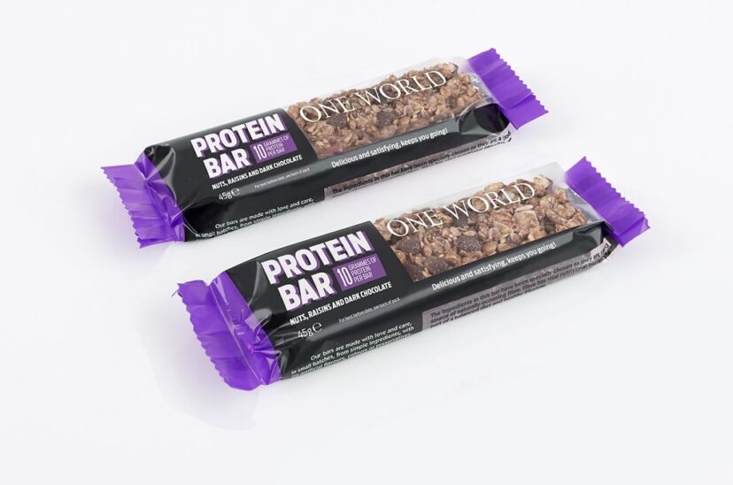 Protein Bars three quarter