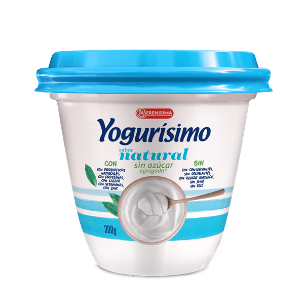 Yogur natural de Yogurísimo tiene nuevo envase de 300g