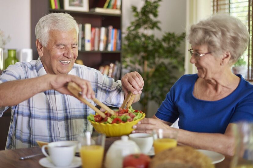 alimentación en adultos mayores