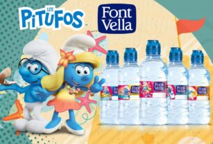 Botellas con agarre ergonómico, la nueva línea infantil de Font Vella