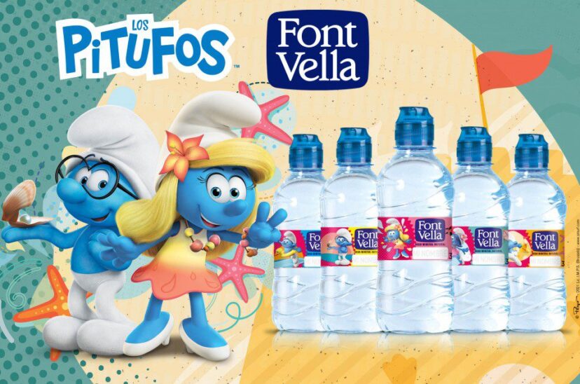 Botellas ergonómicas, la apuesta de Font Vella Kids