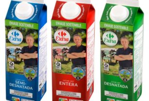 Carrefour lanza leche en envase sostenible