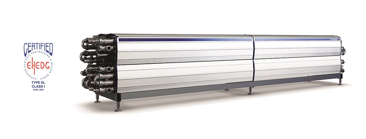 Otorgan certificación EHEDG a intercambiador de calor tubular