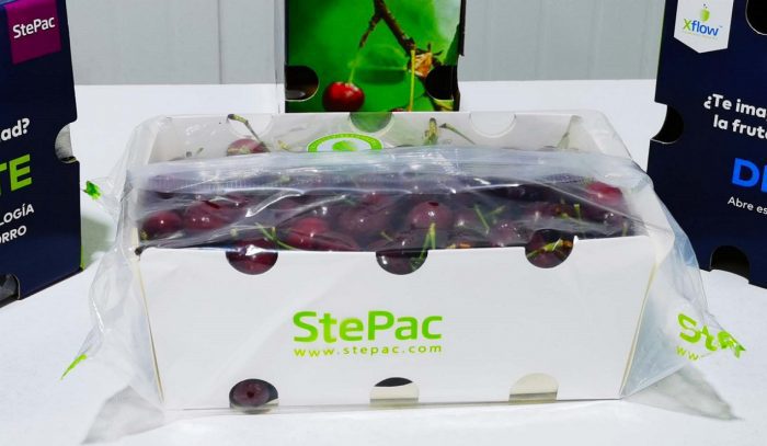 Soluciones automatizadas de empacado en atmósfera modificada para cerezas a granel
