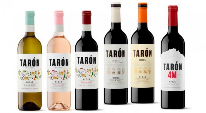 etiquetas vinos Tarón