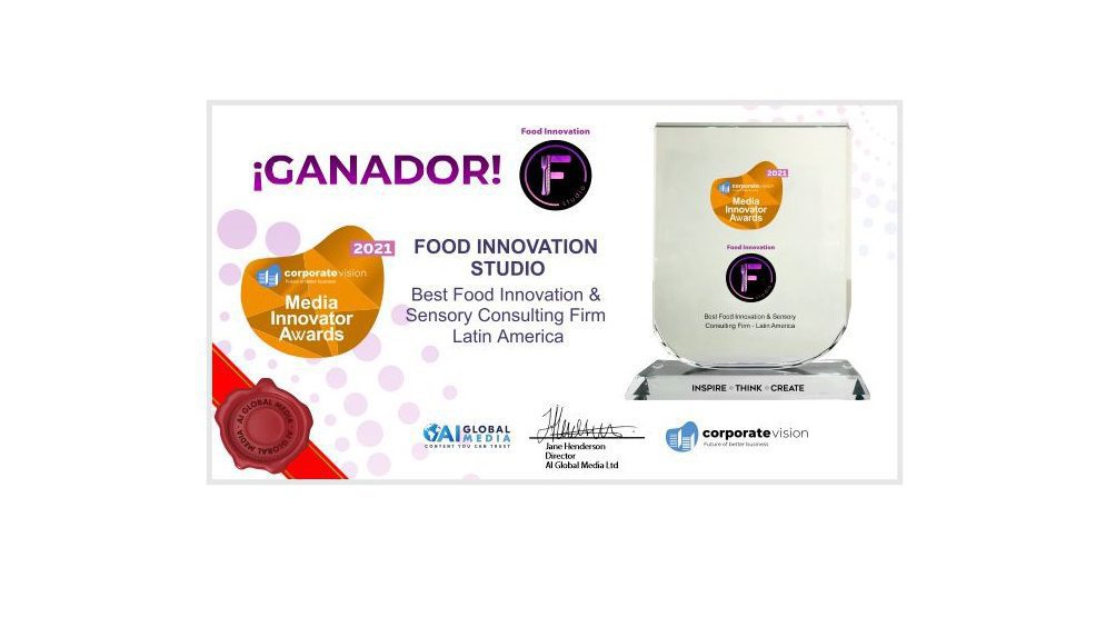Food Innovation Studio es reconocida por su aporte a la innovación en la industria de alimentos