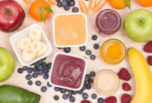 Fruit,Smoothies,For,A,Baby