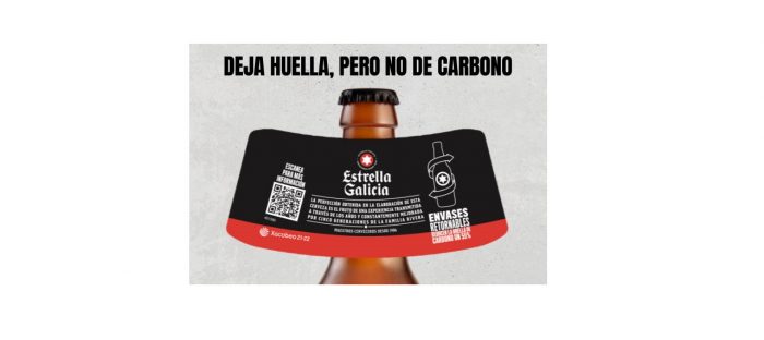 Estrella Galicia promueve la economía circular en sus botellas