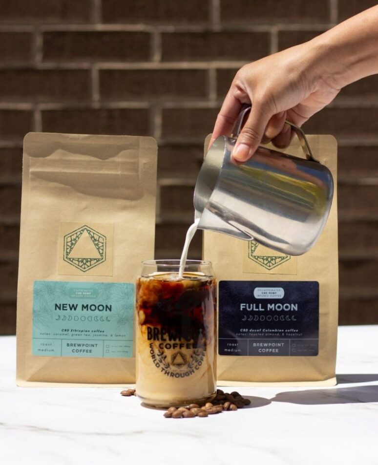 Café y CBD una mezcla con efectos relajantes