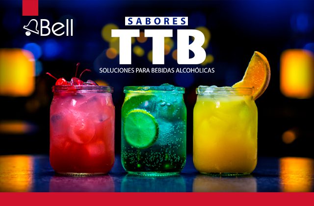 BELL - Colección de Sabores TTB certificados para Bebidas Alcohólicas