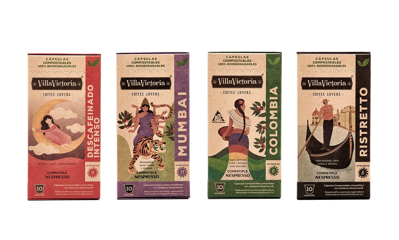 Ordenado Sinfonía Dato Café VillaVictoria lanza cápsulas con packaging biodegradable