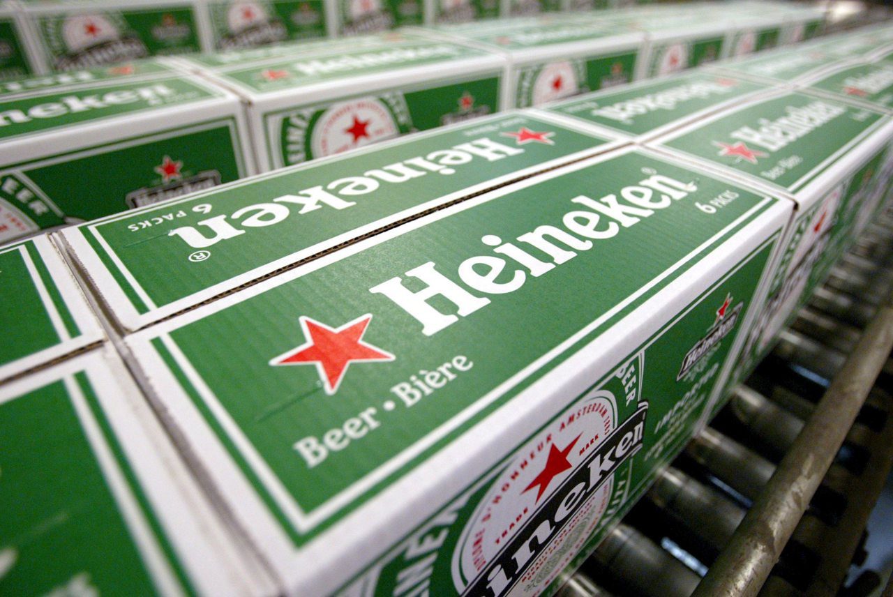 El grupo cervecero Heineken anuncia inversiones por 240 millones en Brasil