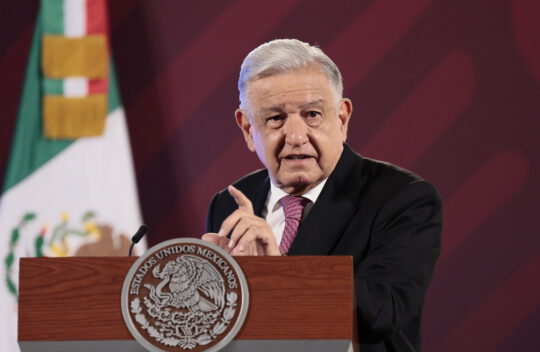 El presidente de México, Andrés Manuel López Obrador. EFE/José Méndez