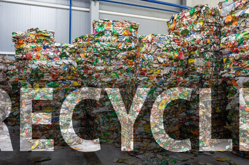 Las plantas de reciclaje recolectan desechos y los someten a un proceso de transformación