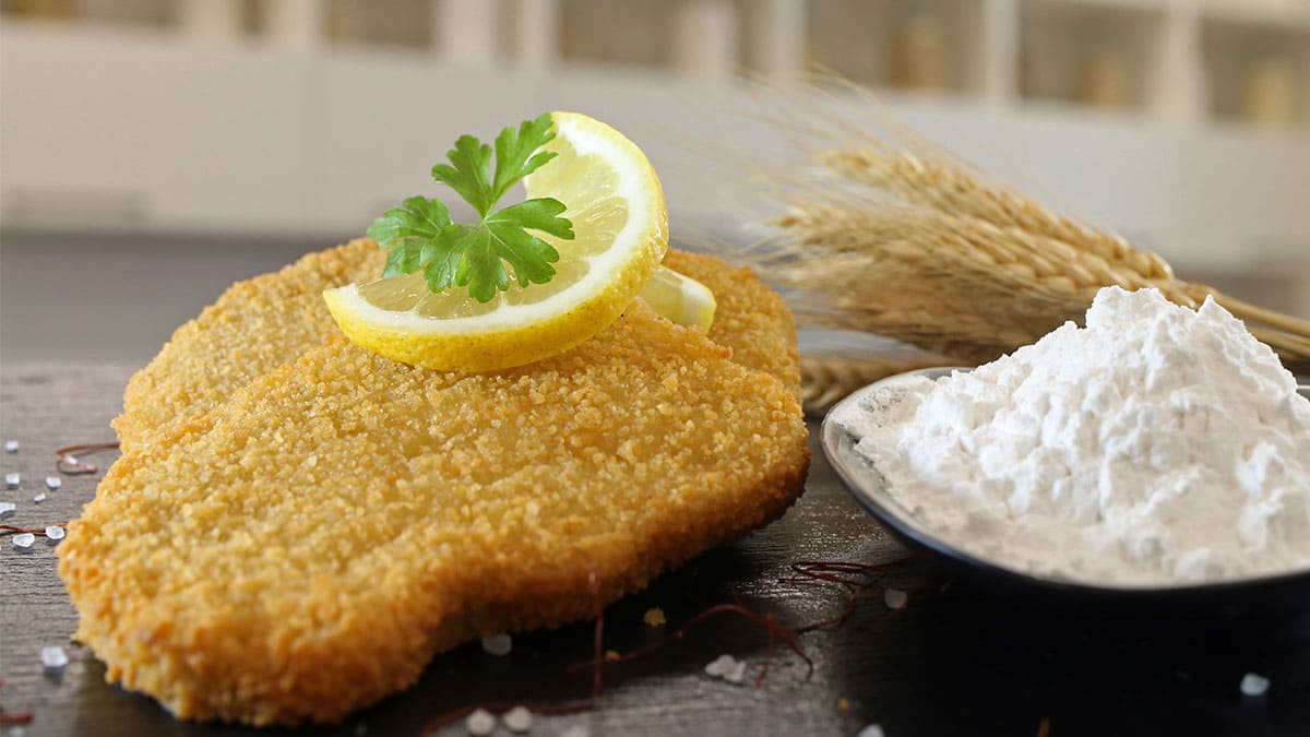 Almidón de trigo sin sabor para alimento