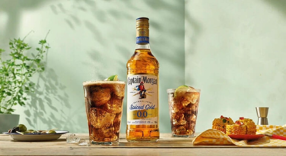 Diageo lanza la versión sin alcohol de su ron Captain Morgan