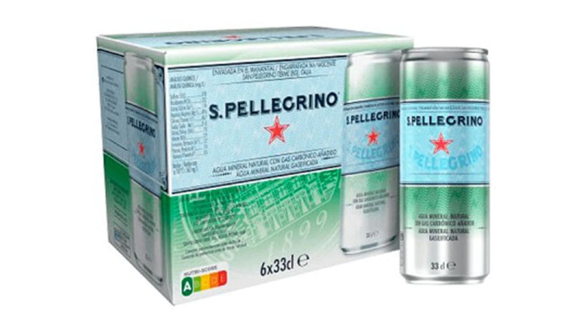 S. Pellegrino innova con latas de aluminio reciclables