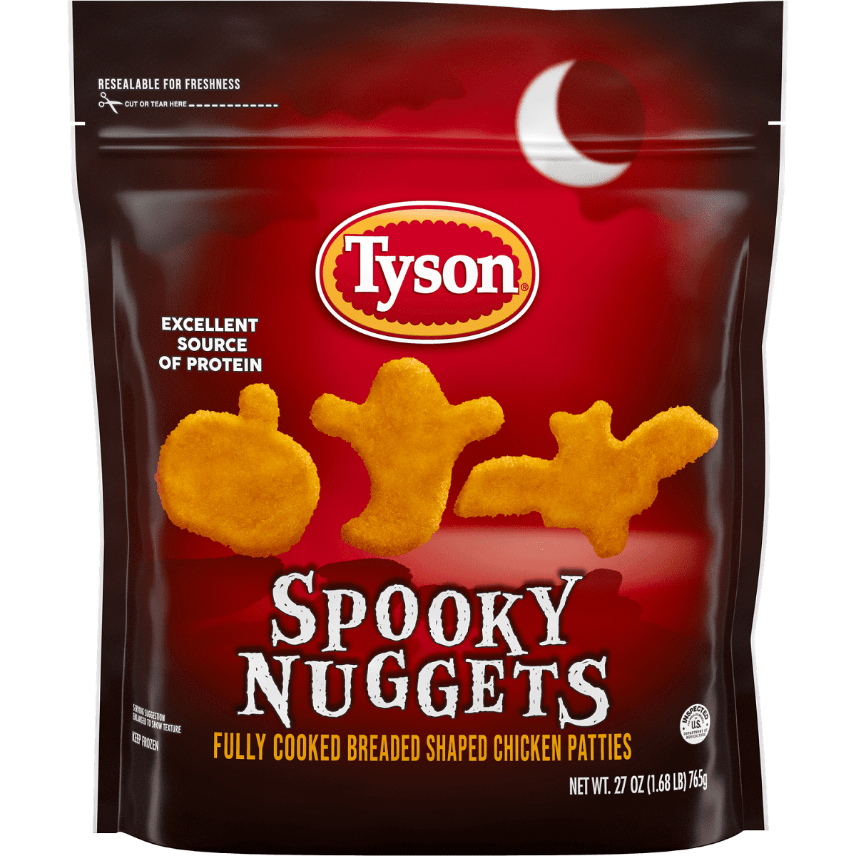 Vive una experiencia espeluznante con los nuggets de pollo edición Halloween de Tyson