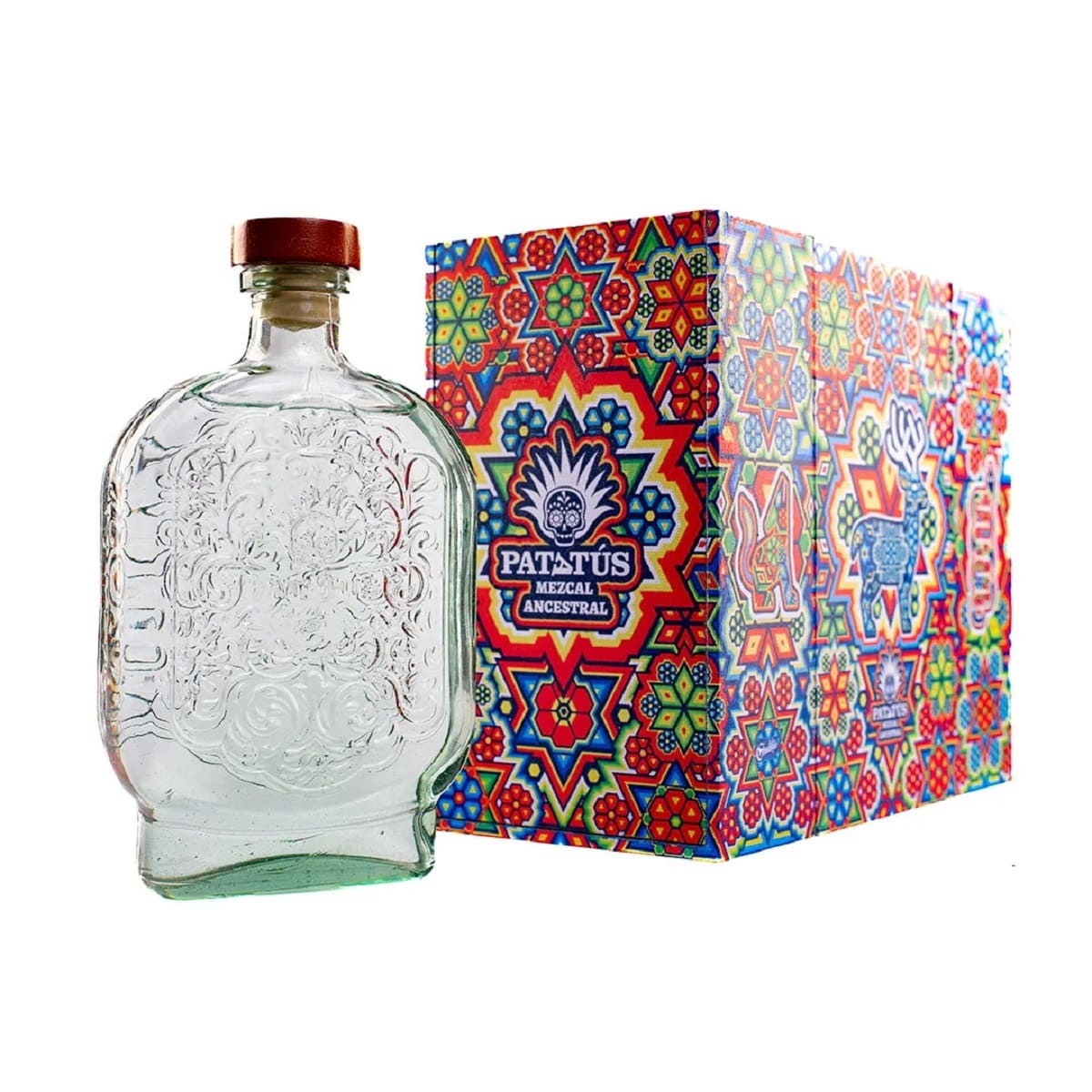 Este mezcal estrena imagen con una caja diseñada con arte huichol