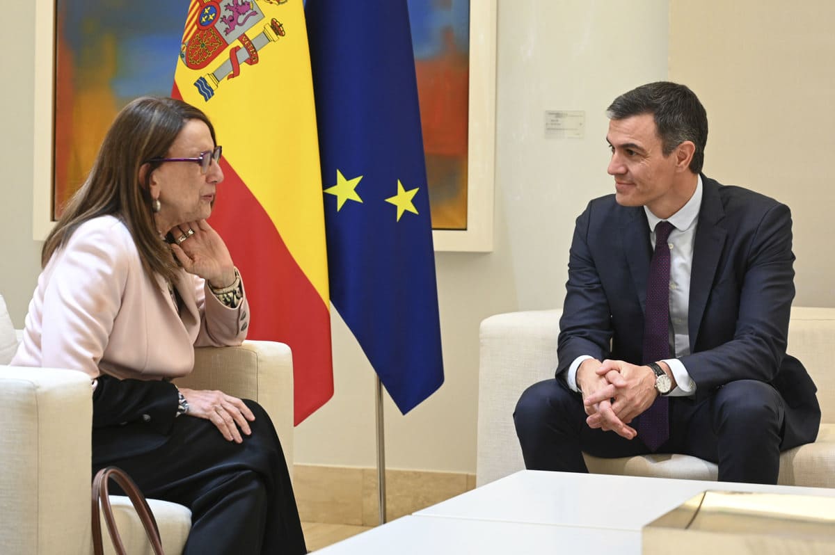 Pedro Sánchez analiza la crisis alimentaria con la responsable de Desarrollo de la ONU
