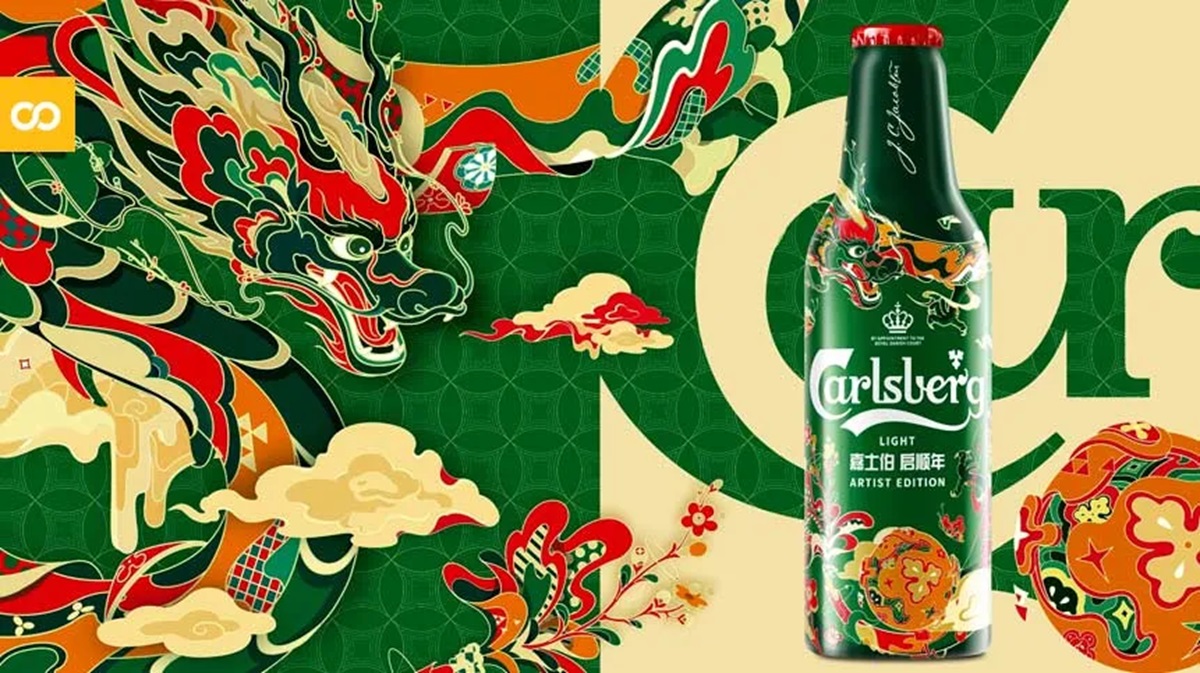 Carlsberg lanza una botella edición especial por el año nuevo chino