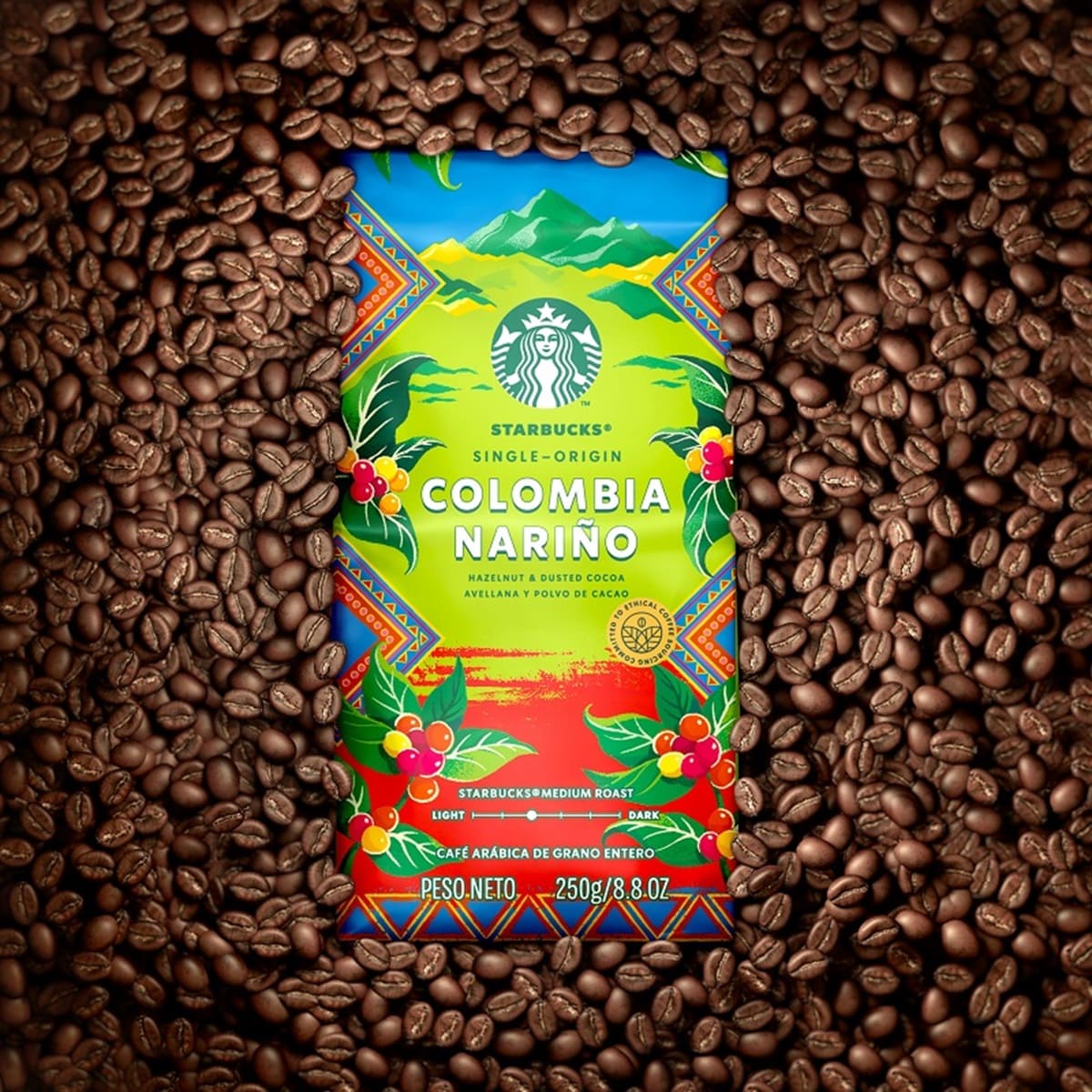 Un empaque de café que rinde homenaje a Colombia