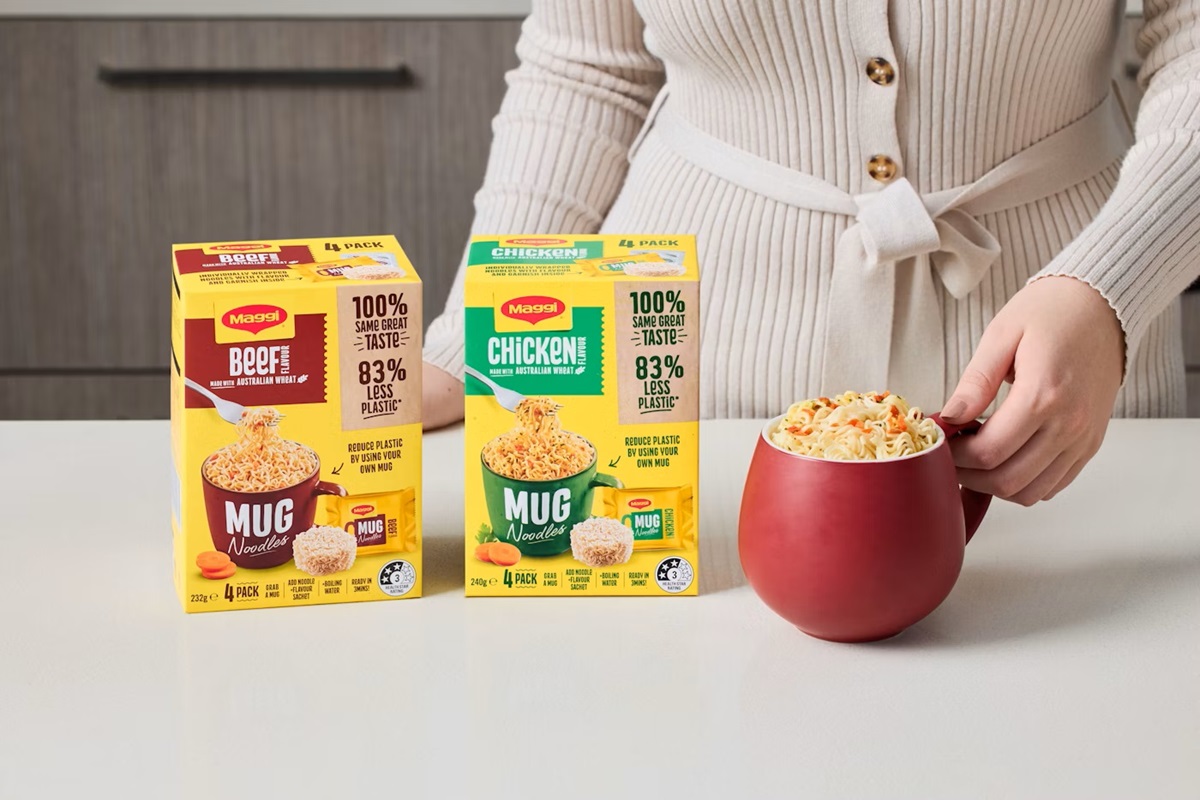 Maggie presenta fideos en envases sostenibles que reducirán el plástico