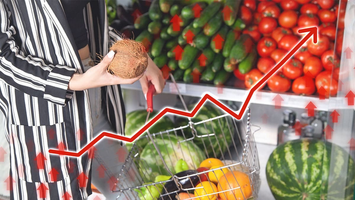 La inflación alimentaria de España es la quinta más elevada de los 38 miembros de la OCDE