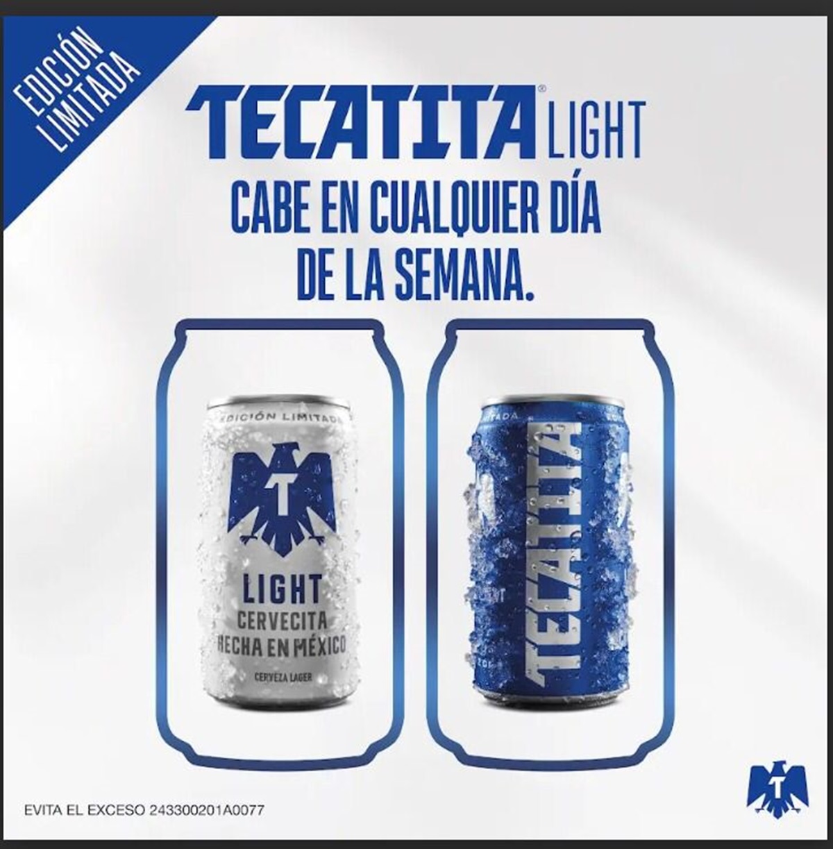 Refréscate con la cerveza edición especial de Tecate Light en latita