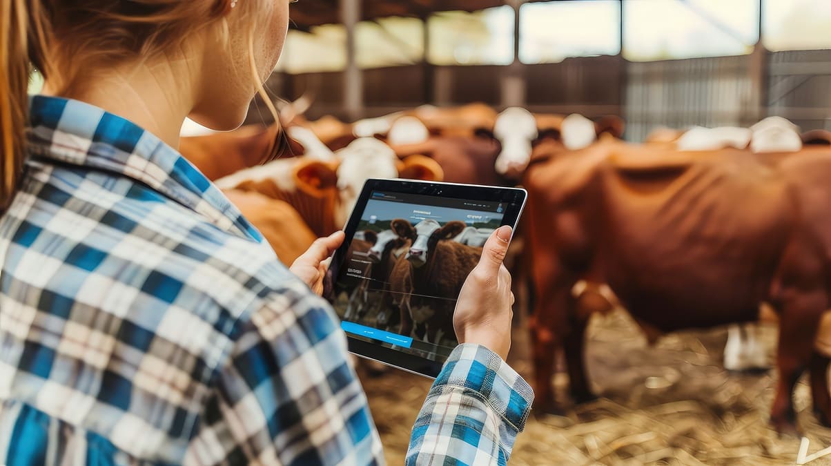 La inteligencia artificial está transformando el manejo del ganado lechero, mejorando el bienestar animal y la eficiencia de las granjas