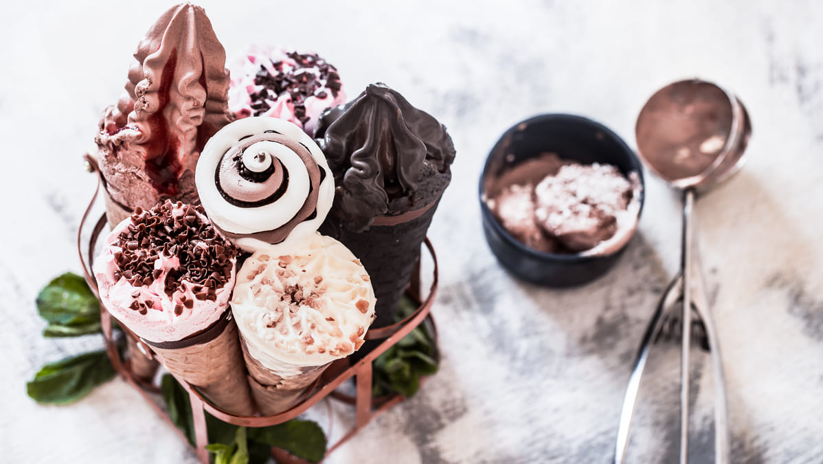 Helados y postres “más saludables”, refugio de la indulgencia para calmar el estrés